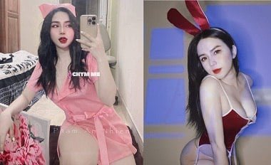 Нюен похотливый показывает свою розовую киску