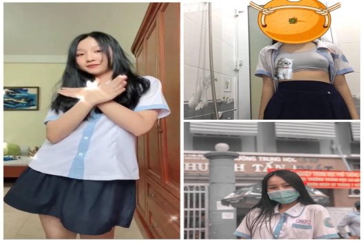 Парень старшей школьницы Huynh Tan Phat тайно распространяет свои чувствительные видео