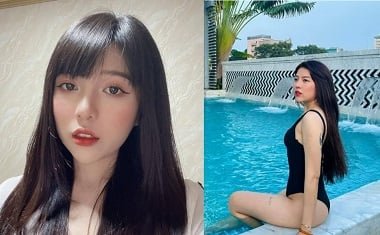 Du le nguyen thai co демонстрирует свои изогнутые ягодицы