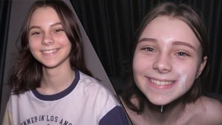Впервые красивая девушка попробовала фильм для взрослых, она очень нервничала и смущена