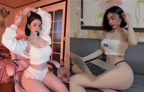 Trên giường, Nguyễn My cưỡi một con ngựa mộng mơ
